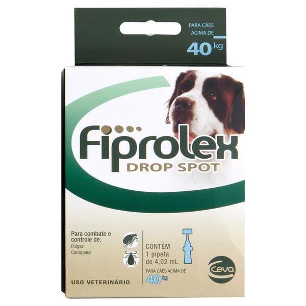 Imagem de Fiprolex Ceva Drop Spot para Cães Acima de 40kg