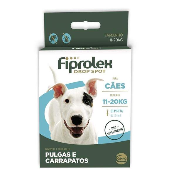 Imagem de Fiprolex Drop Spot Ceva para Cães 11 a 20kg 1,34ml