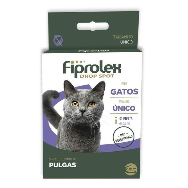 Imagem de Fiprolex Drop Spot Ceva Para Gatos