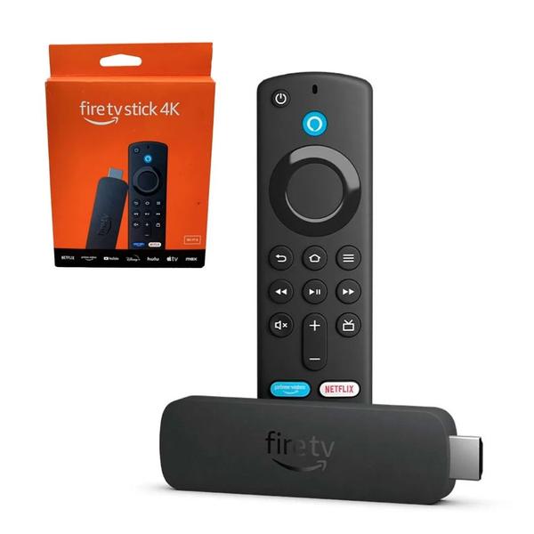 Imagem de Fire Stick 4K WiFi 6  Streaming 4K de Alta Qualidade e Conexão WiFi Avançada