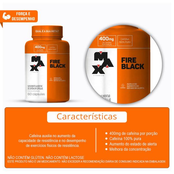 Imagem de Fire White Pote Com 60 Capsulas - Max Titanium