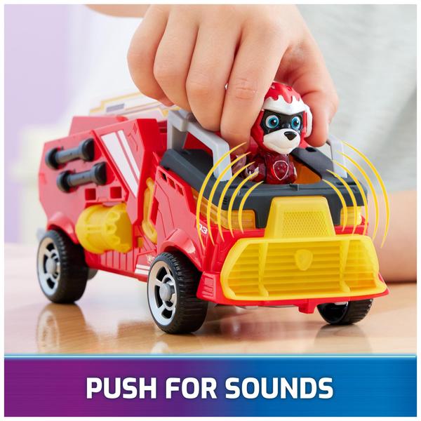 Imagem de Firetruck Toy Paw Patrol The Mighty Movie com Marshall 3+