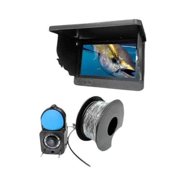 Imagem de Fish Finder Portátil com Câmera Subaquática 1080p e Tela LCD de 4,3 Polegadas