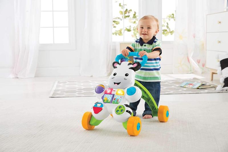 Fisher-Price Andador Zebra - Mattel DLH48 Imagem de Fisher-Price Andador Zebra - Mattel DLH48