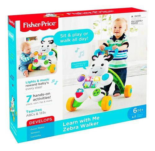 Fisher-Price Andador Zebra - Mattel DLH48 Imagem de Fisher-Price Andador Zebra - Mattel DLH48