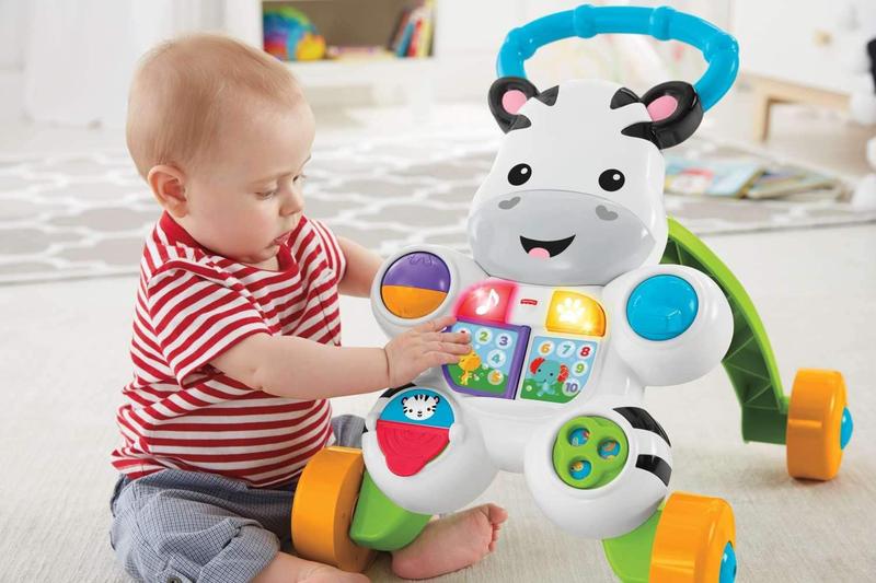Fisher-Price Andador Zebra - Mattel DLH48 Imagem de Fisher-Price Andador Zebra - Mattel DLH48