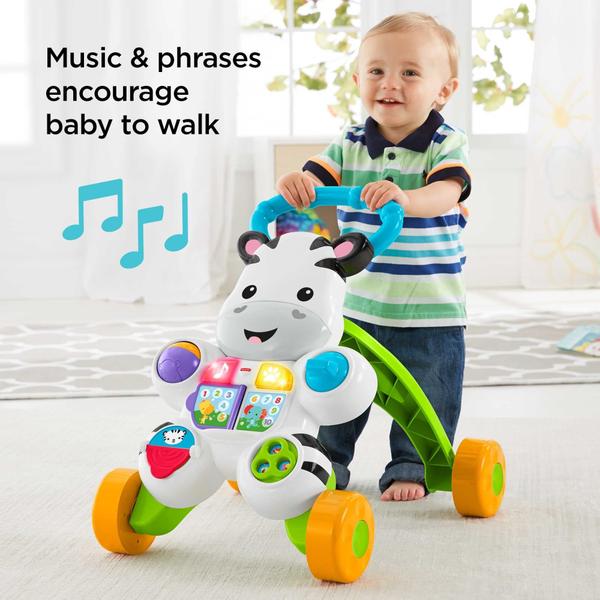 Imagem de Fisher-Price Aprenda comigo Zebra Walker