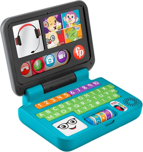 Imagem de Fisher Price Aprender e Brincar Laptop de Aprendizagem HGW98