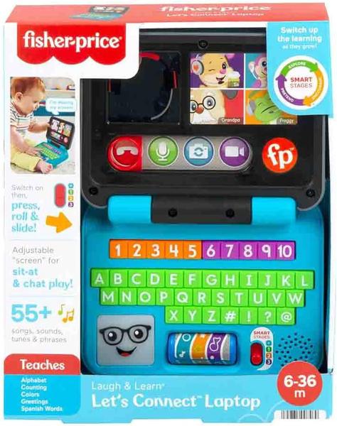 Imagem de Fisher Price Aprender e Brincar Laptop de Aprendizagem HGW98