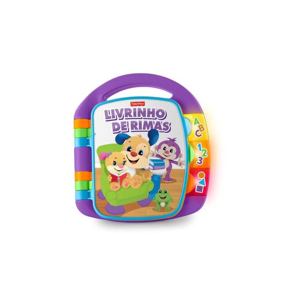 Imagem de Fisher Price Aprender e Brincar Livro de Rimas Aprender - Mattel