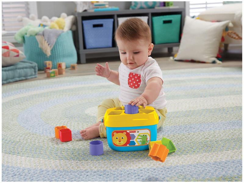 Imagem de Fisher price balde e blocos de montar fgp10