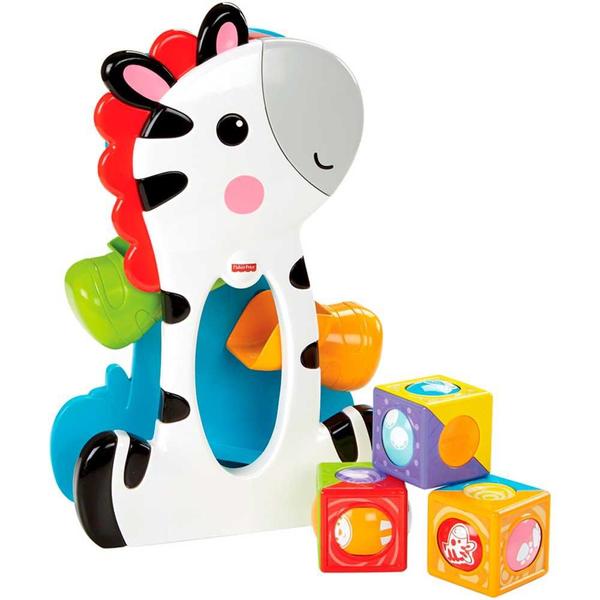 Imagem de Fisher Price Blocos Surpresa Zebra - Mattel