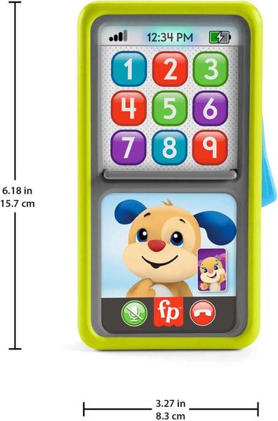 Imagem de Fisher-Price Brinquedo Telefone Deluxe De Aprendizagem