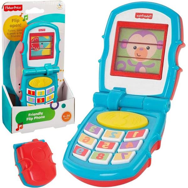 Imagem de Fisher-Price Celular Infantil Bebê Com Flip Musical Mattel