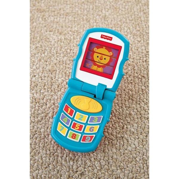 Imagem de Fisher-Price Celular Infantil Bebê Com Flip Musical Mattel