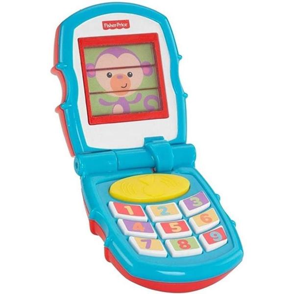 Imagem de Fisher-Price Celular Infantil Bebê Com Flip Musical Mattel