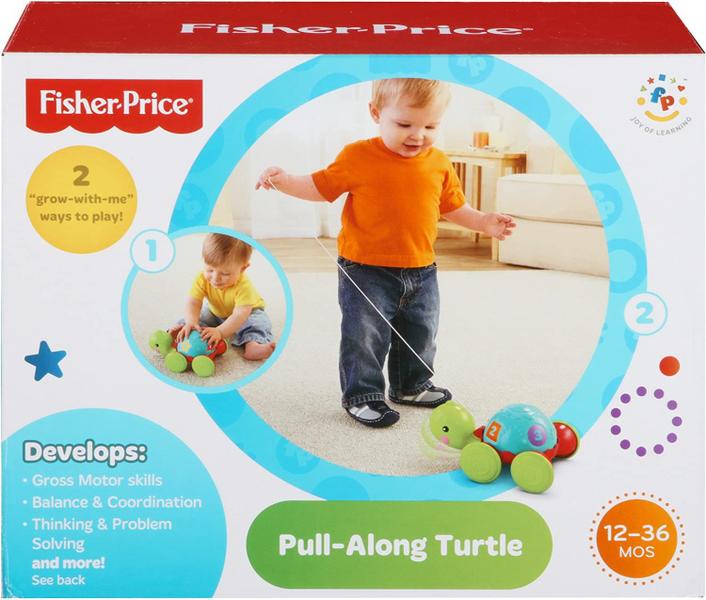 Imagem de Fisher Price Empurra Tartaruga Mattel Y8652