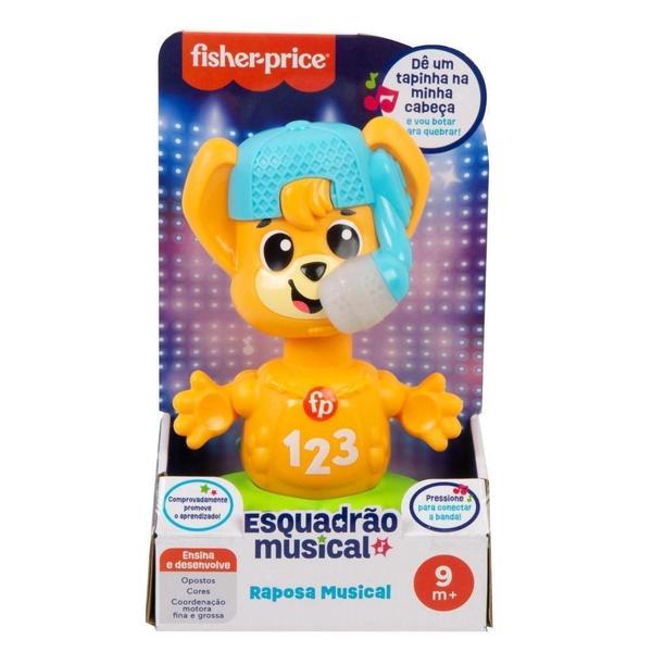 Imagem de Fisher-Price Esquadrão Musical Raposa - Mattel Hyl38