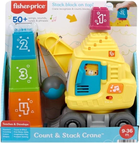 Imagem de Fisher Price Guindaste Aprenda A Contar Mattel Hwy63