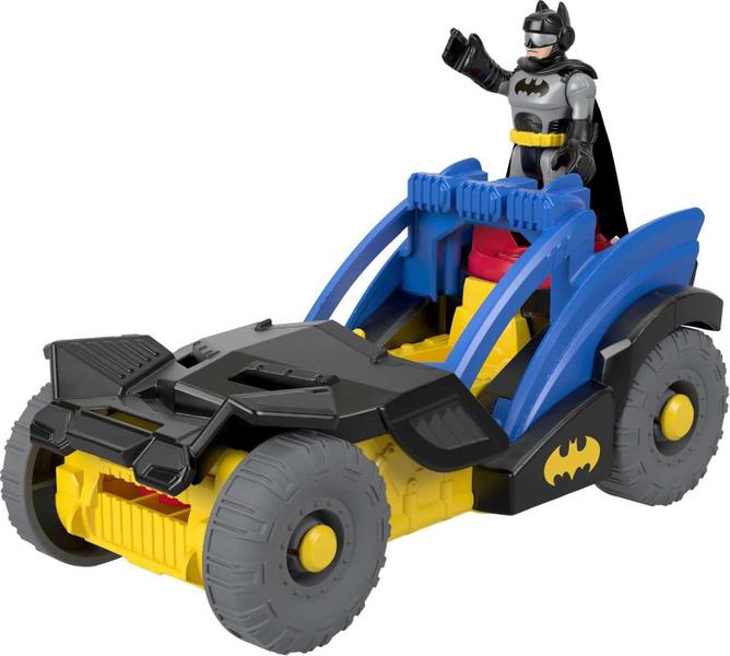 Fisher-Price Imaginext DC Super Friends Batman Figure & Rally Car, GKJ25 Imagem de Fisher-Price Imaginext DC Super Friends Batman Figure & Rally Car, GKJ25