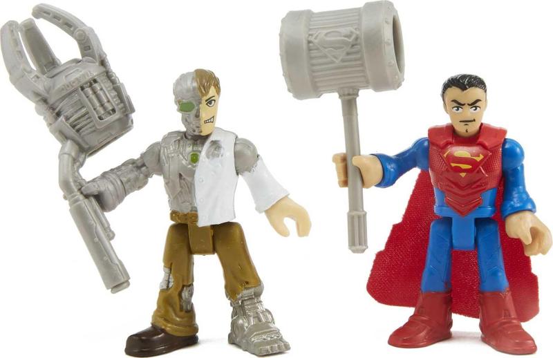 Imagem de Fisher-Price Imaginext DC Super Friends, Superman & Metallo - Fisher-Price Super Amigos, Superman e Metallo