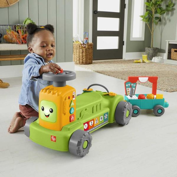 FISHER-PRICE INFANT Trator de Aprendizagem 4 em 1 - Mattel Imagem de FISHER-PRICE INFANT Trator de Aprendizagem 4 em 1