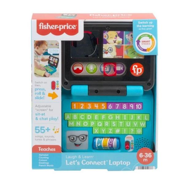 Imagem de Fisher Price Laptop De Aprendizagem Aprender E Brincar HGW98