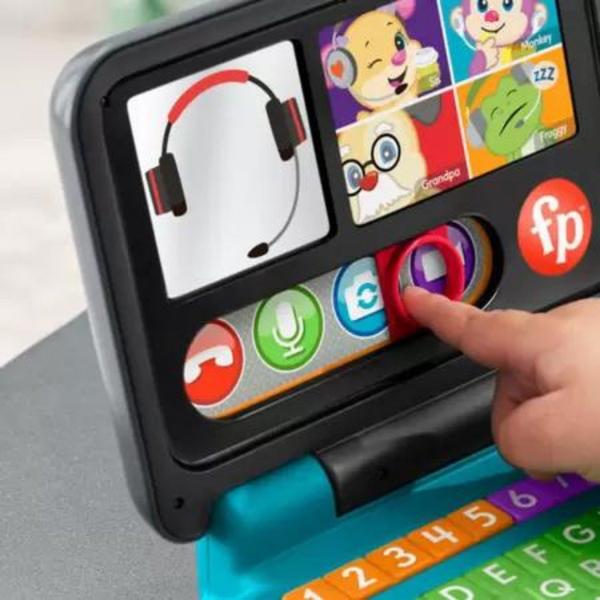 Imagem de Fisher Price Laptop De Aprendizagem Aprender E Brincar HGW98