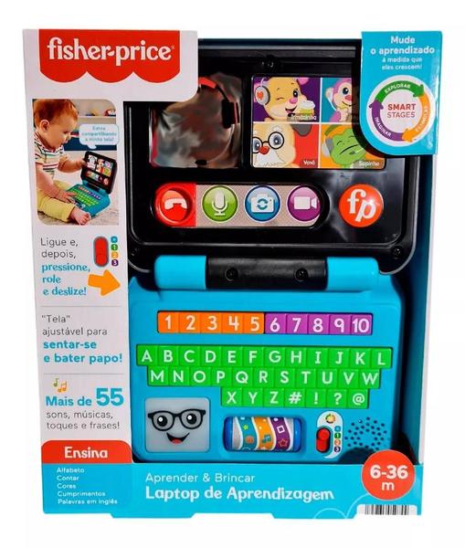 Imagem de Fisher Price Laptop De Aprendizagem Com Som - Mattel