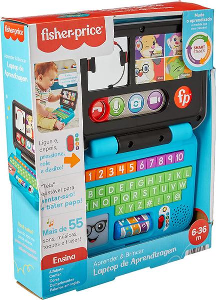 Imagem de Fisher-Price Laptop de Aprendizagem - Mattel HGW98