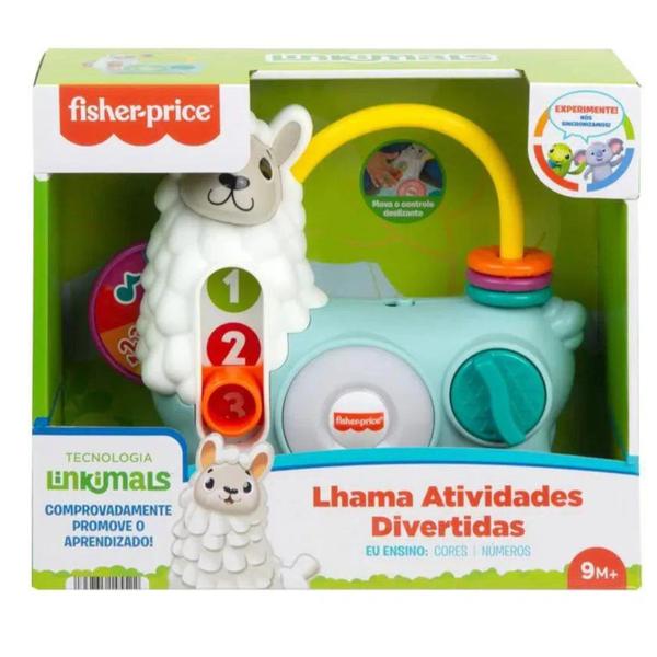 Imagem de FIsher Price Lhama Atividades Divertidas HNM91 - Mattel