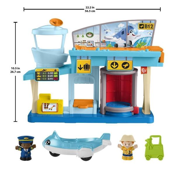 Imagem de Fisher-Price Little People Aventuras no Aeroporto - Mattel