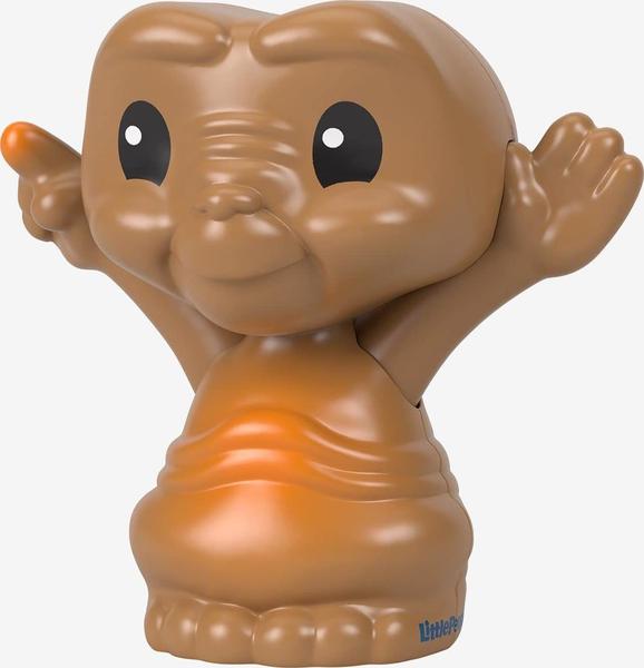 Imagem de Fisher-Price Little People Collector E.T. a figura da edição especial extraterrestre com 3 caracteres em uma caixa pronta para presente