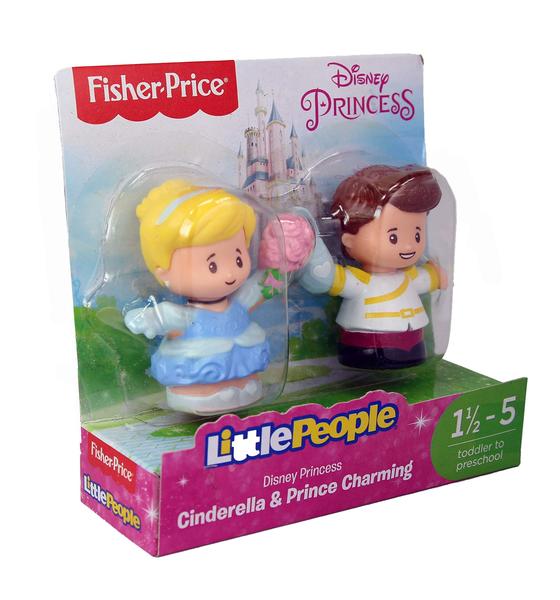 Imagem de Fisher-Price Little People Disney Princess, Cinderela & Prince Charmings