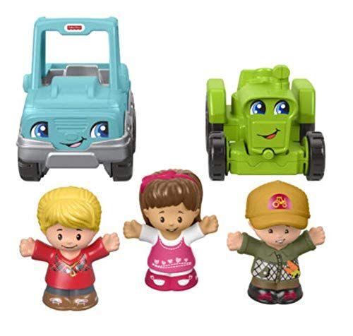 Imagem de Fisher-Price Little People Truckin' Along Vehicle Gift Set