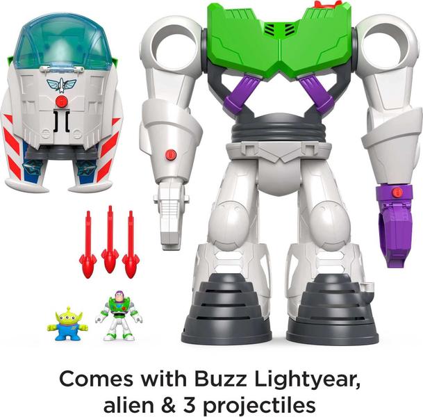 Imagem de Fisher-Price Playset Disney Pixar Toy Story Buzz Lightyear Robot