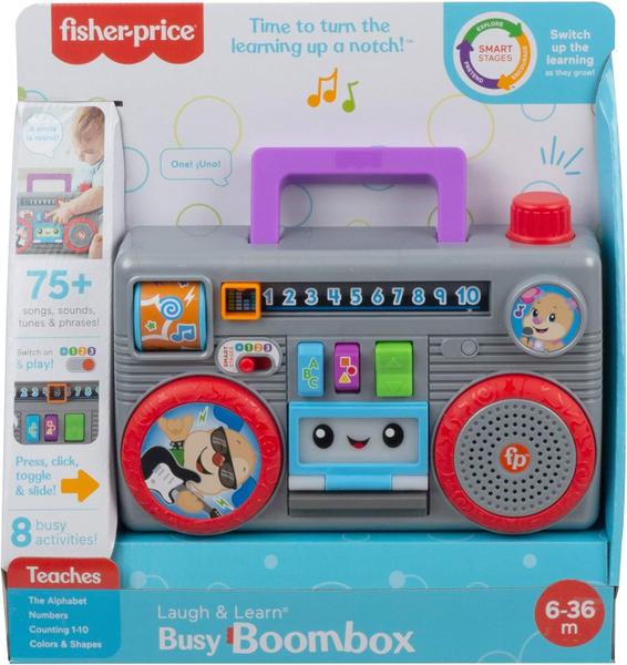 Imagem de Fisher-Price Rádio Portátil Dance e Aprenda - Mattel HBB57