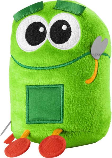 Imagem de Fisher-Price StoryBots Animals with Beep Plush, brinquedo musical pré-escolar para levar para crianças de 3 anos ou mais