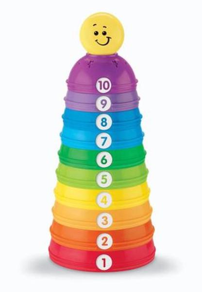 Imagem de Fisher Price Torre de Potinhos Coloridos W4472 - Mattel