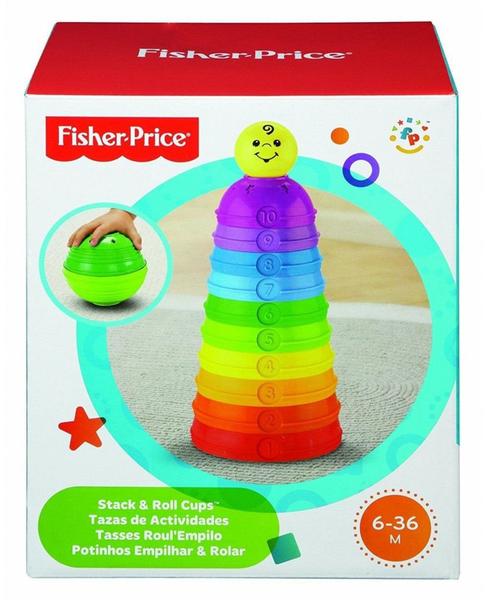 Imagem de Fisher Price Torre de Potinhos Coloridos W4472 - Mattel