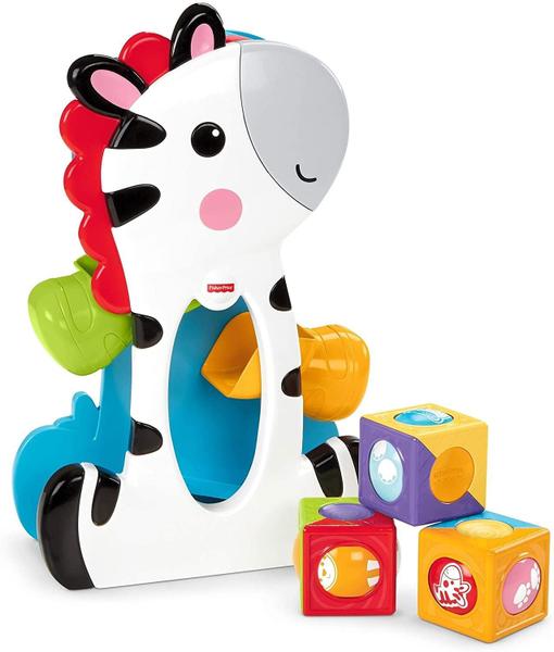 Imagem de Fisher Price Zebra com Blocos de Atividades CGN63 Mattel