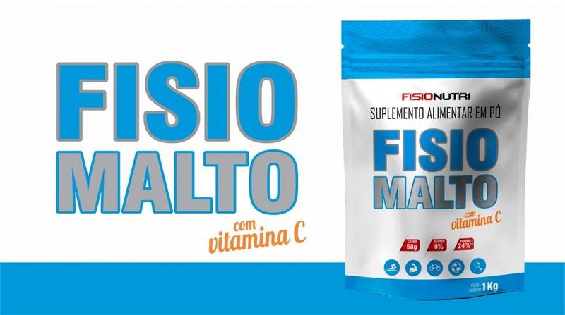 Imagem de Fisio Malto Dextrina com Vitamina C (1kg) - Sabor: Laranja