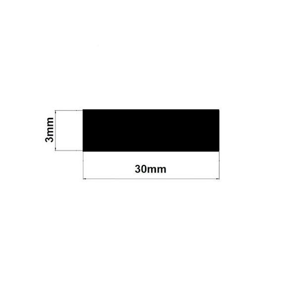 Imagem de Fita Adesiva Cinza Espuma de Vedação Fresta 03x30mm 5mt