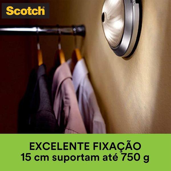 Imagem de Fita Adesiva Dupla Face de Espuma Fixa Forte 12mmx1,5m - Scotch 3M