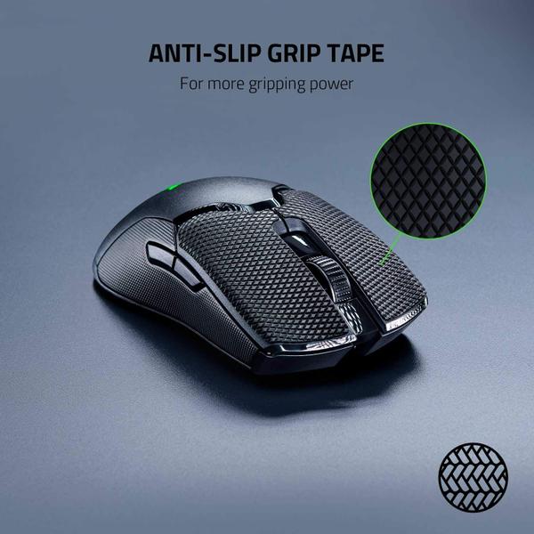 Imagem de Fita adesiva Razer Mouse para Razer Viper + Viper Ultimate (antiderrapante, autoadesiva, pré-cortada)