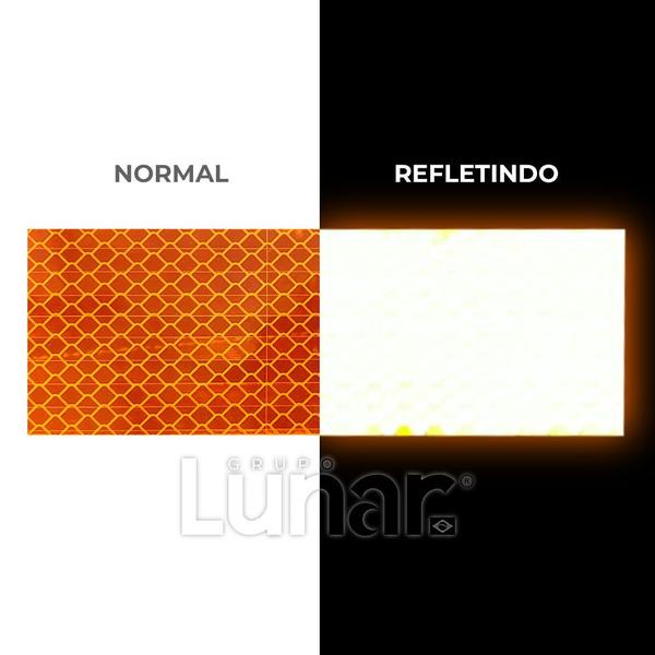 Imagem de Fita Adesiva Refletiva Automotiva Decorativa Prismática Normativa Várias Cores 1M X 5Cm