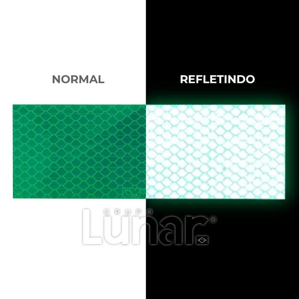 Imagem de Fita Adesiva Refletiva Automotiva Decorativa Prismática Normativa Várias Cores 1M X 5Cm