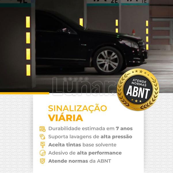 Imagem de Fita Adesiva Refletiva Automotiva Decorativa Prismática Normativa Várias Cores 45,7M X 5Cm