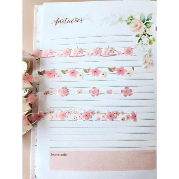 Imagem de Fita adesiva washi tape flower