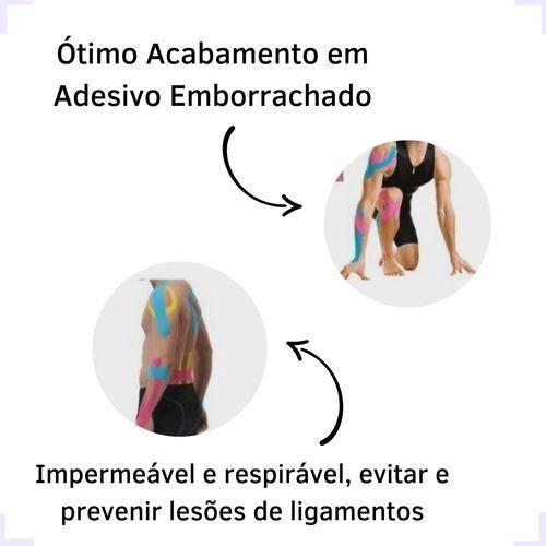 Imagem de Fita Adesivo Tapping Kinesio Esportes Alivio Dores - Sortido